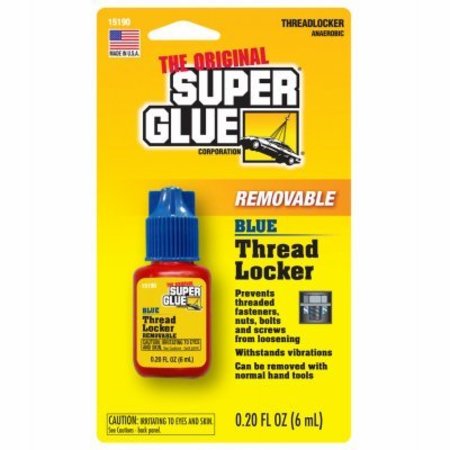 SUPER GLUE CORP/PACER TECH 6Ml Blu Thread Locker 11710103